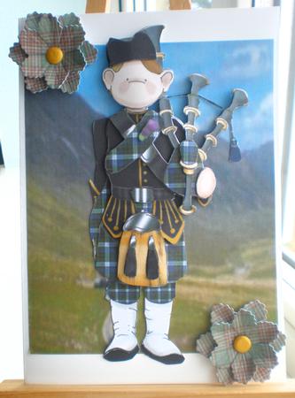 Bagpipe Doodles by Suzanne Burrows