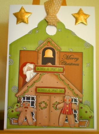 Gingerbread Tag by Suzanne Burrows
