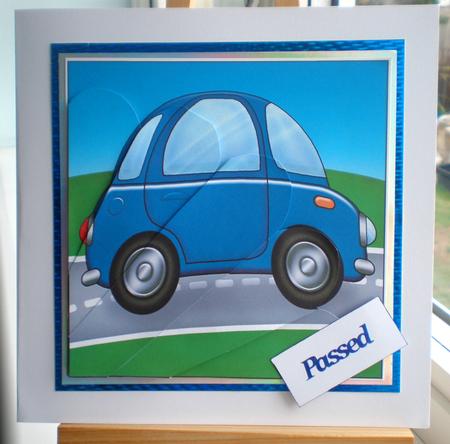 Funky Car Fan Pyramage Topper by Suzanne Burrows