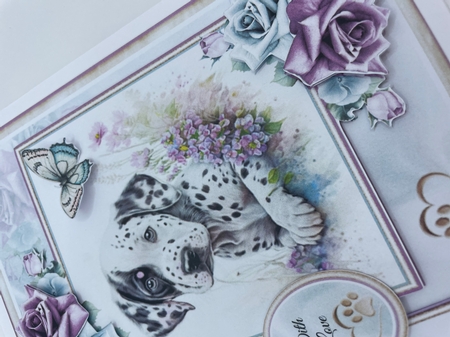 Dalmatian Puppy Collage Mini Page Kit by Suzanne Foard