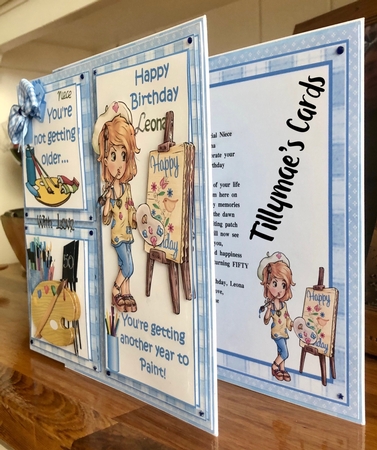 8x8 Another year to paint ladies mini kit by Suzanne Kavanagh