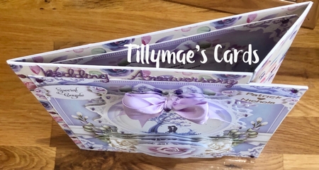 Violet Couple Love Card Mini Kit by Suzanne Kavanagh