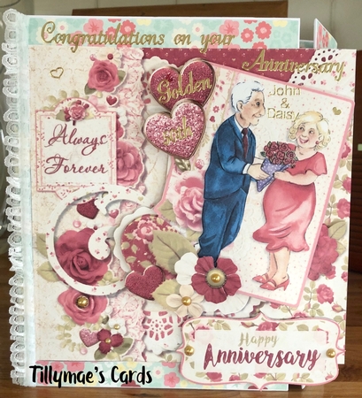 Together Forever 4 Senior Years - 7x7 Card Front & Insert Mini Kit by Suzanne Kavanagh