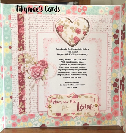 Together Forever 4 Senior Years - 7x7 Card Front & Insert Mini Kit by Suzanne Kavanagh