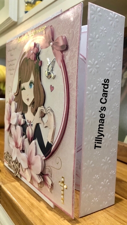Birthday Love Heart Girl Brown Hair Mini Kit by Suzanne Kavanagh