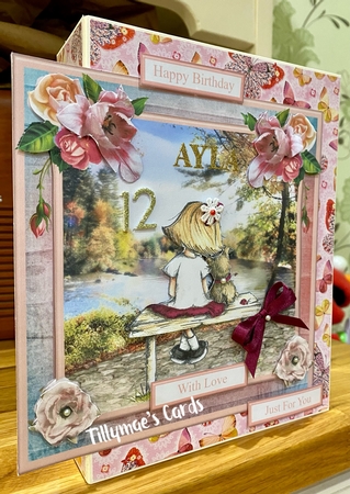 Best Friends by the River Card Mini Kit & Decoupage by Suzanne Kavanagh