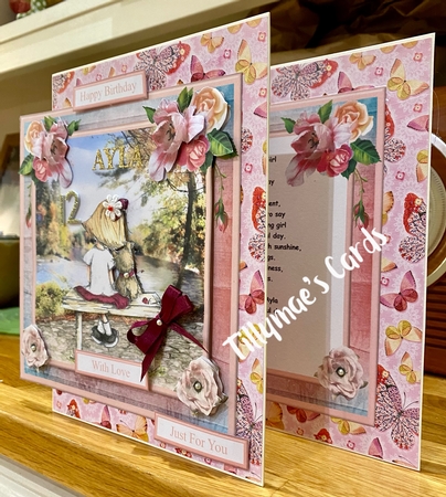 Best Friends by the River Card Mini Kit & Decoupage by Suzanne Kavanagh