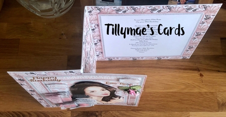 MAKEUP GIRL 7.5 Decoupage & Insert Card Kit by Suzanne Kavanagh