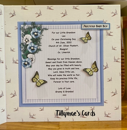 Christening 2 Mini Card Kit by Suzanne Kavanagh