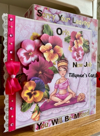 A Moments Peace - Decoupage Card Mini Kit by Suzanne Kavanagh