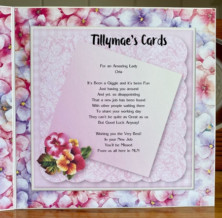 A Moments Peace - Decoupage Card Mini Kit by Suzanne Kavanagh