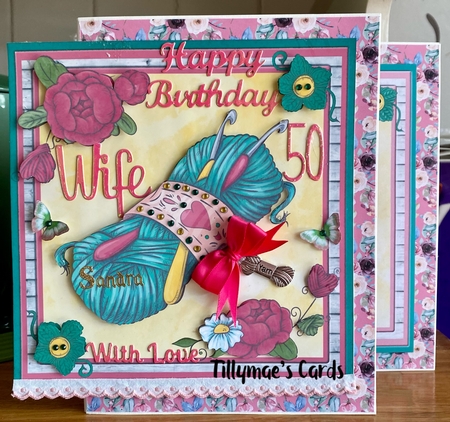 Handmade with love mini kit & decoupage by Suzanne Kavanagh