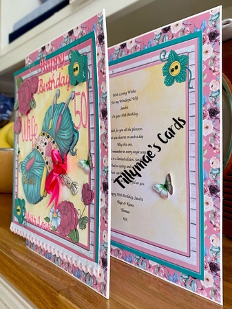 Handmade with love mini kit & decoupage by Suzanne Kavanagh