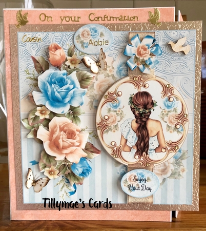 Floral Portrait no2 Mini Page Kit by Suzanne Kavanagh