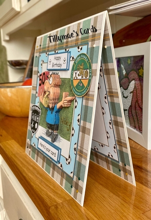Football - Heres your card by Suzanne Kavanagh