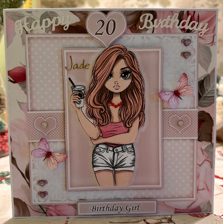 Birthday Girl 5 Mini Kit With Ages 15 - 21 Yrs by Suzanne Kavanagh