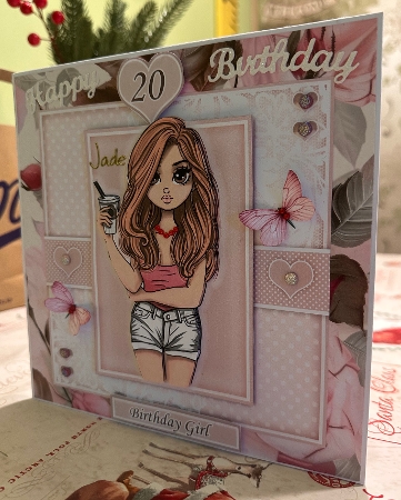 Birthday Girl 5 Mini Kit With Ages 15 - 21 Yrs by Suzanne Kavanagh