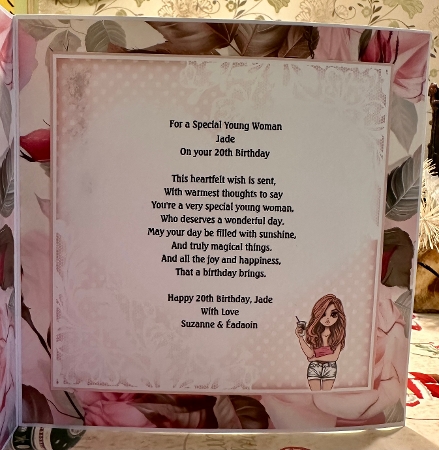 Birthday Girl 5 Mini Kit With Ages 15 - 21 Yrs by Suzanne Kavanagh