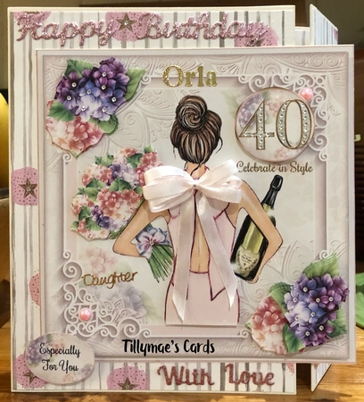 40th Birthday - Celebrate in Style Mini Page Kit by Suzanne Kavanagh