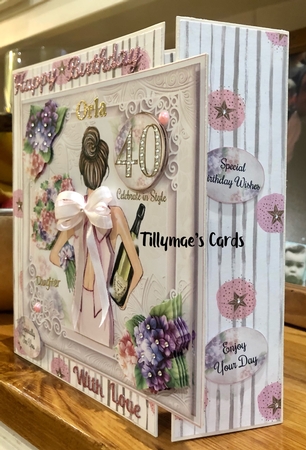40th Birthday - Celebrate in Style Mini Page Kit by Suzanne Kavanagh