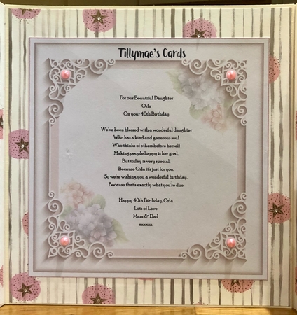 40th Birthday - Celebrate in Style Mini Page Kit by Suzanne Kavanagh