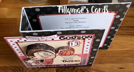 BASKETBALL 7.5 Decoupage & Insert Mini Kit by Suzanne Kavanagh