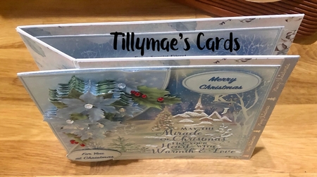 The Miracle of Christmas - Decoupage Corner Card Mini Kit by Suzanne Kavanagh