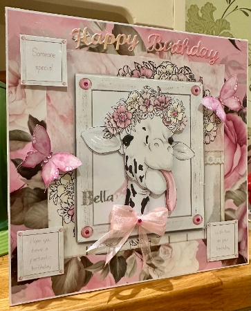 Rustic Giraffe 7x7 Mini Kit by Suzanne Kavanagh