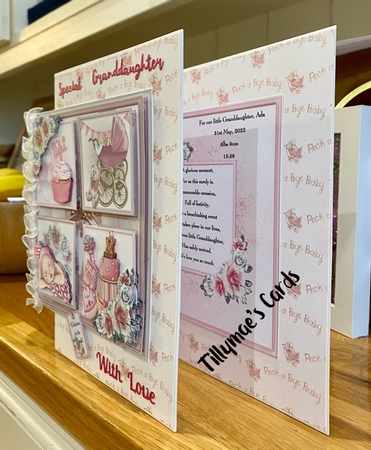 Baby Girl Collage Mini Page Kit by Suzanne Kavanagh