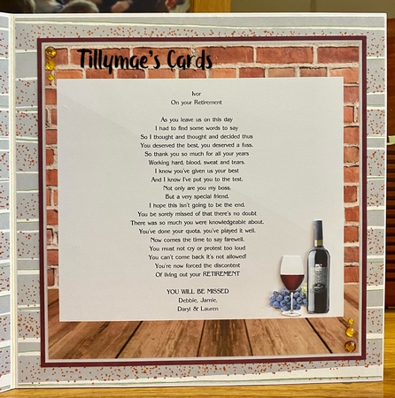 Male Card Golf Mini Kit by Suzanne Kavanagh
