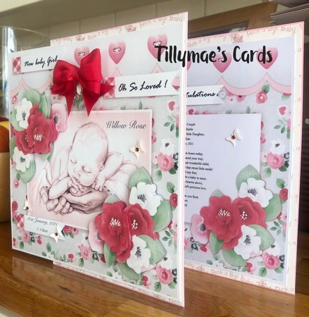 Precious  Baby Girl Mini Kit by Suzanne Kavanagh
