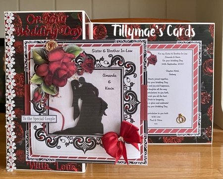 Wedding Hearts True Mini Card Kit by Suzanne Kavanagh