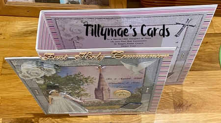 Confirmation / Communion Girl Decoupage Card Mini Kit by Suzanne Kavanagh