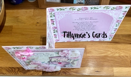 Sleepy Baby Girl - Decoupage Card Mini Kit by Suzanne Kavanagh