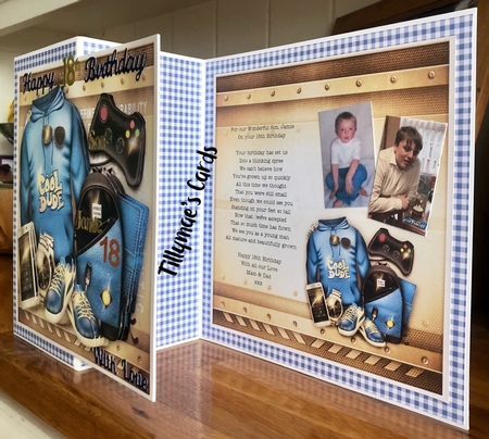 Male Jeans Print Card For All Occasions Mini Kit  by Suzanne Kavanagh