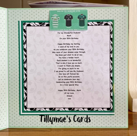 8x8 Celtic Football Club Mini Pyramage Kit - x4 A4 Sheets  by Suzanne Kavanagh
