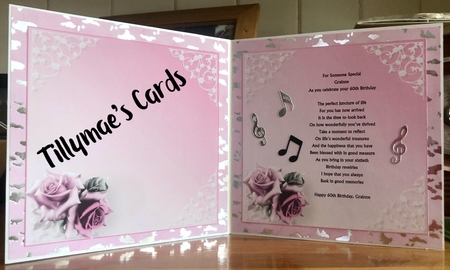 The Magic of Music, Clarinet - Decoupage Card Mini Kit by Suzanne Kavanagh