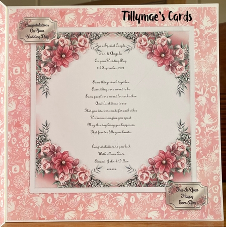 Happily Ever After Wedding Mini Page Kit by Suzanne Kavanagh