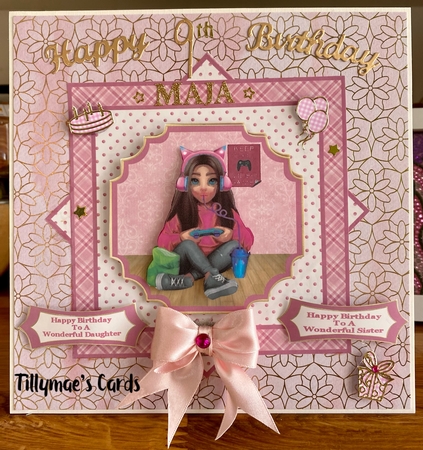 Keep Calm Gamer Girl - 7x7 Mini Kit by Suzanne Kavanagh