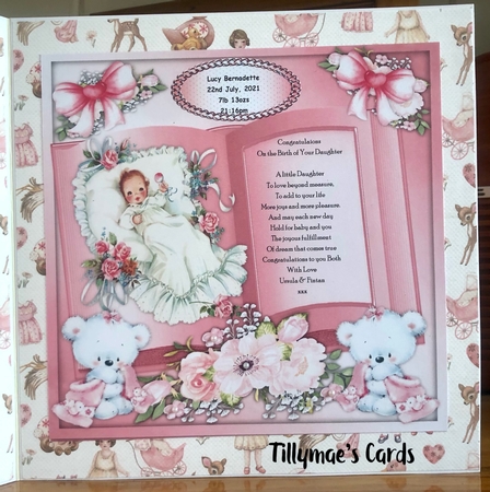 7x7 Mini Ki, Beautifu Baby Girl, By Request by Suzanne Kavanagh