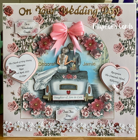 Wedding Shaped Mini Page Kit  by Suzanne Kavanagh
