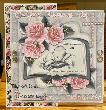 Christening Baby Girl  Mini Kit by Suzanne Kavanagh