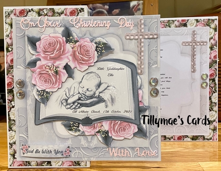Christening Baby Girl  Mini Kit by Suzanne Kavanagh