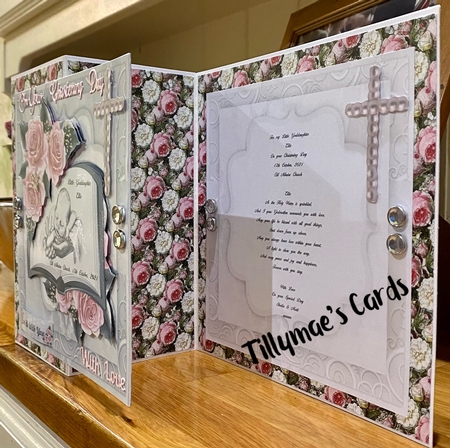 Christening Baby Girl  Mini Kit by Suzanne Kavanagh