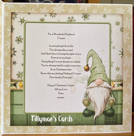 Alfred the Christmas Gnome 4 Sheet Mini Kit Green by Suzanne Kavanagh