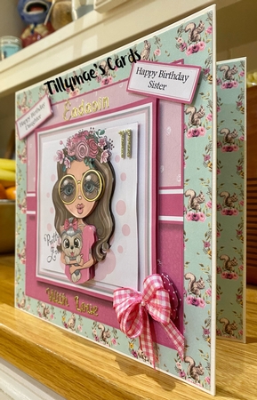 8x8 Pretty Girl Mini Kit - x6 A4 sheets  by Suzanne Kavanagh