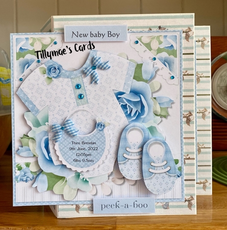 New baby Boy Mini Kit 8x8 by Suzanne Kavanagh