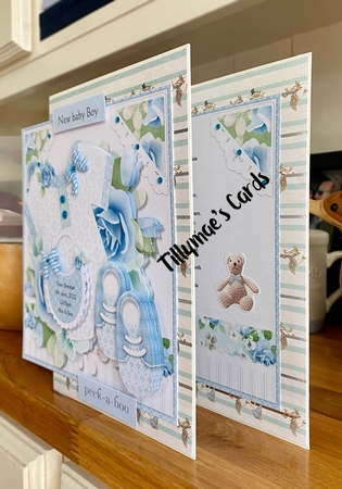 New baby Boy Mini Kit 8x8 by Suzanne Kavanagh
