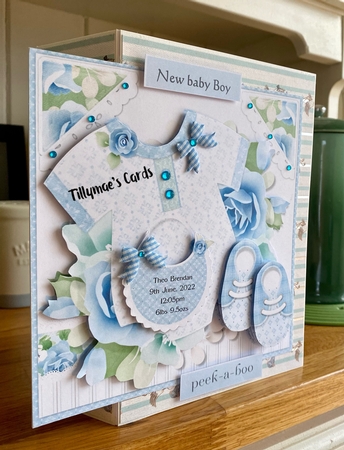 New baby Boy Mini Kit 8x8 by Suzanne Kavanagh