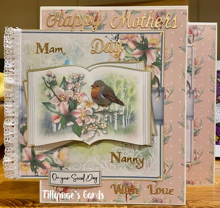 Apple Blossom and Robin Mini Kit by Suzanne Kavanagh